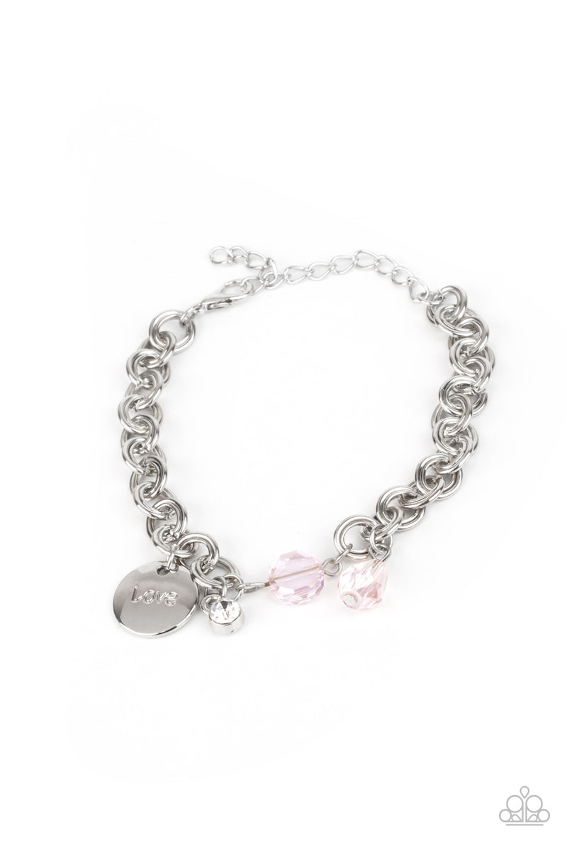 Lovable Luster - Pink Bracelet