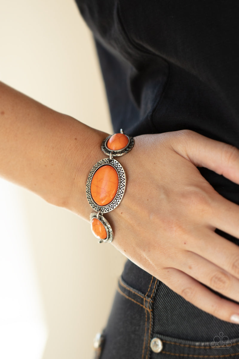 MESA Time Zone - Orange Bracelet