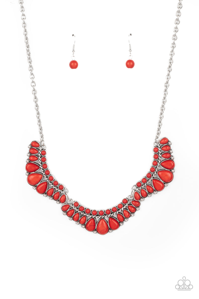 Naturally Native - Red Necklace