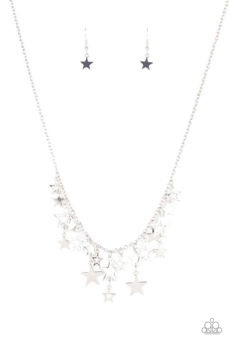 Stellar Stardom - Silver Necklace
