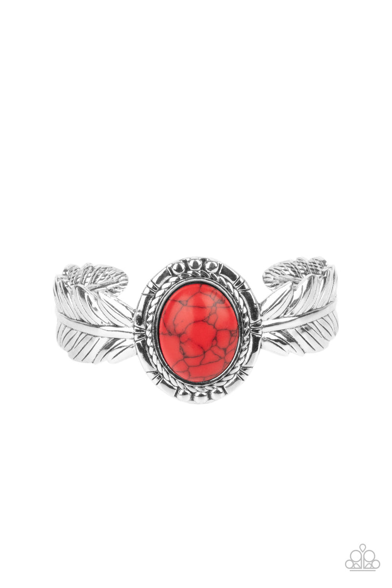 Western Wings - Red Bracelet