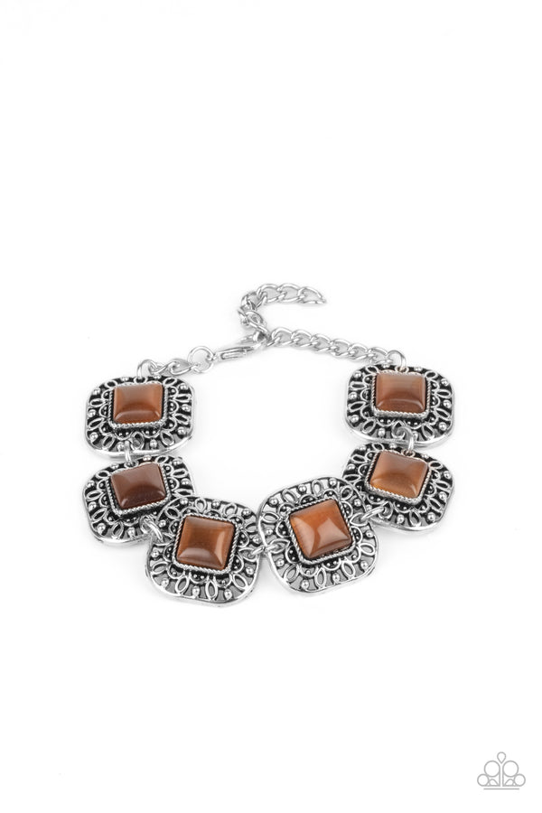 Dreamy Destinations - Brown Bracelet