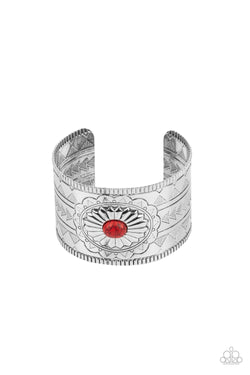 Aztec Artisan - Red Bracelet