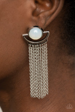 Opal Oracle - White Earrings