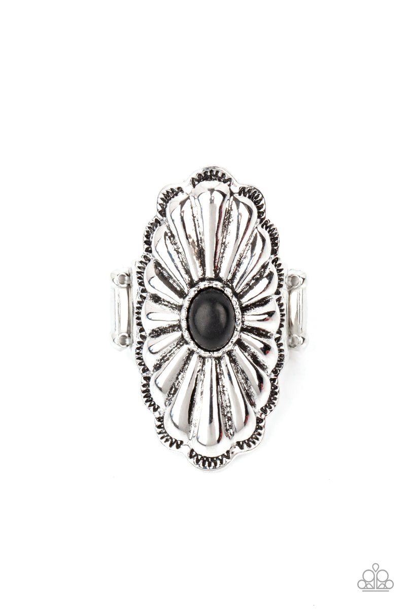 Cottage Couture - Black Ring