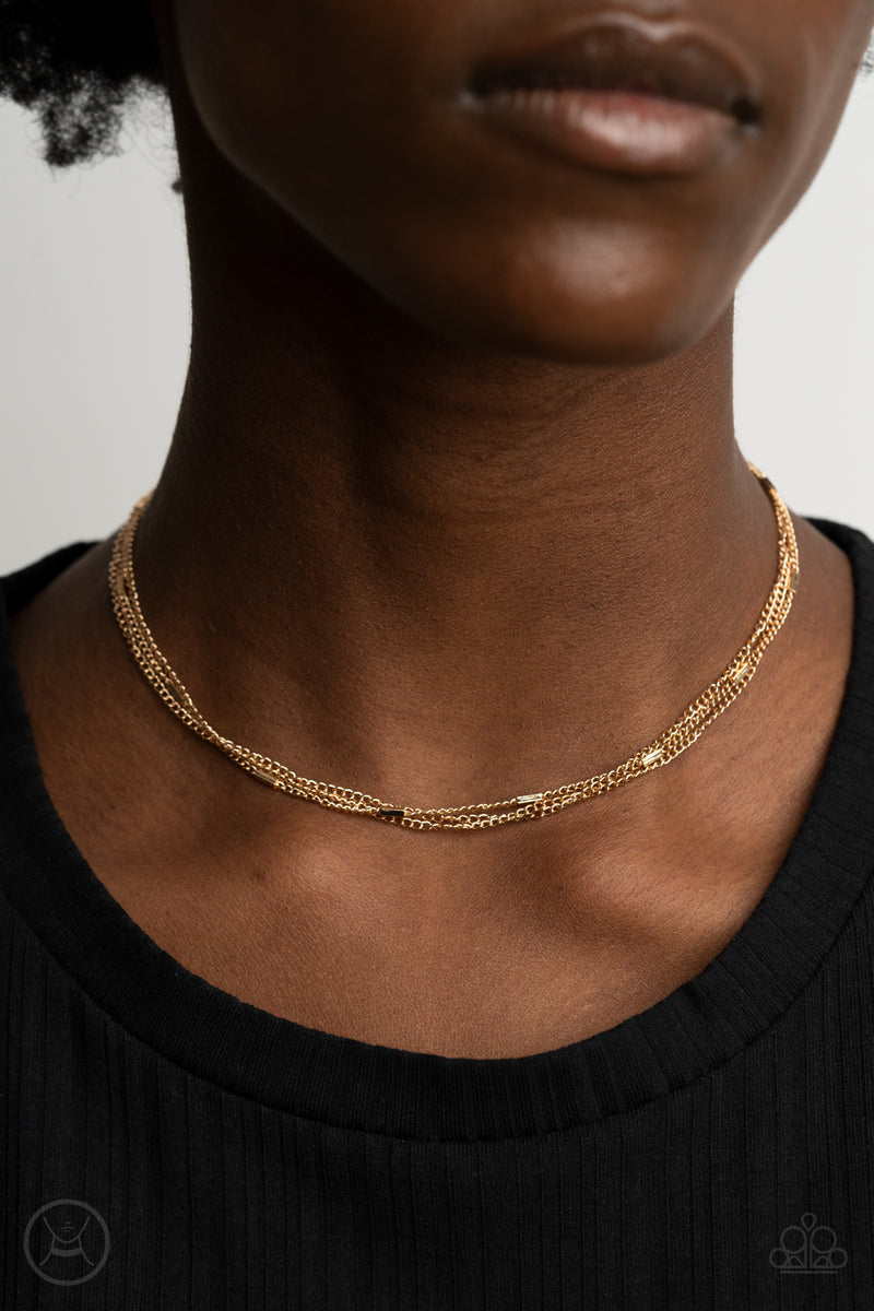 Need I SLAY More - Gold Necklace