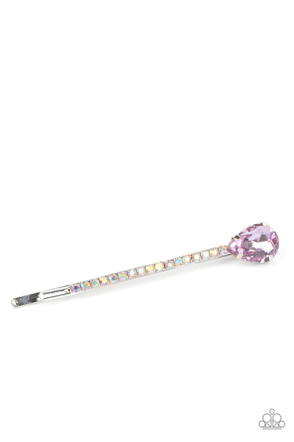 Princess Precision - Purple Bobby pin