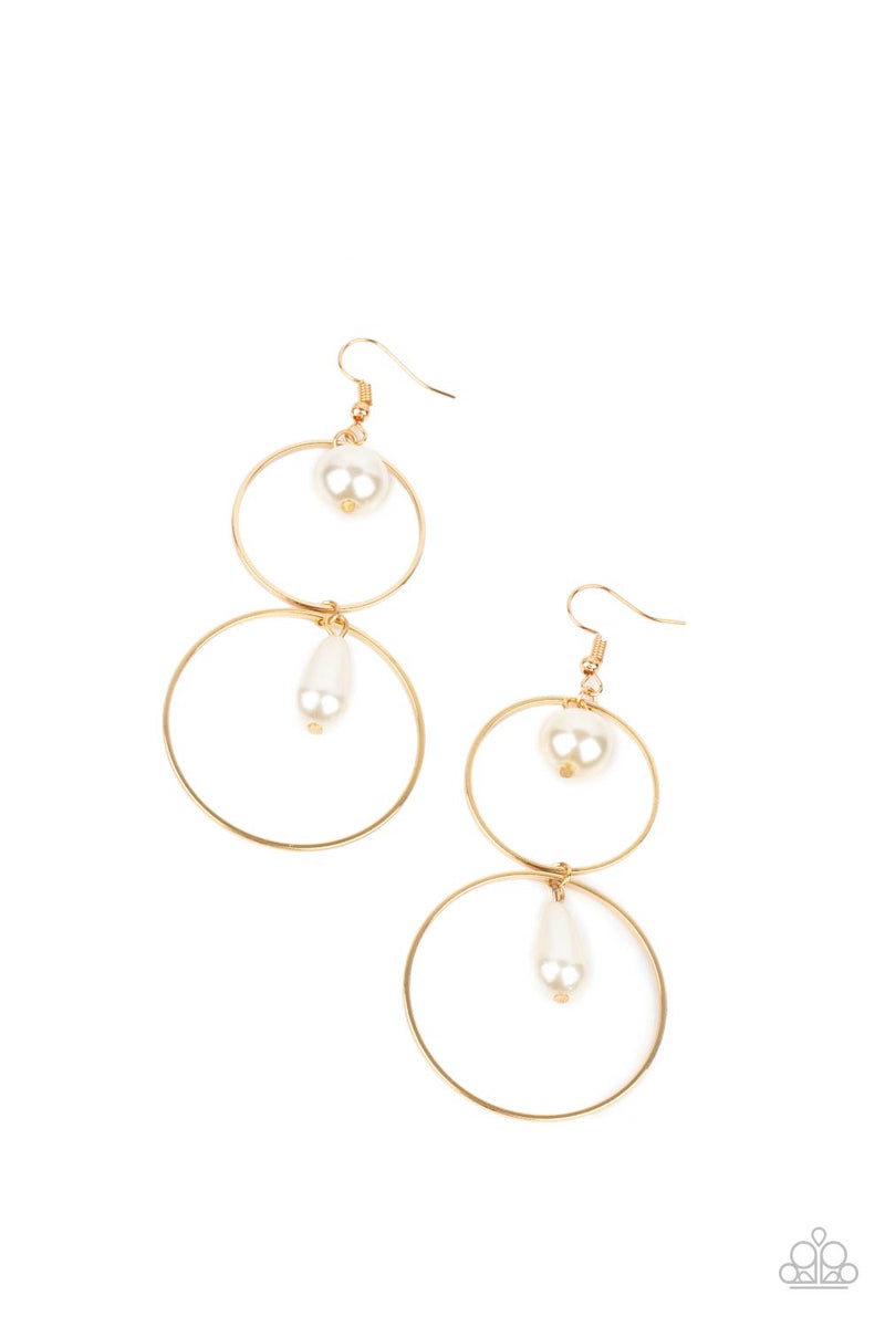 Cultured in Couture - Gold Earring
