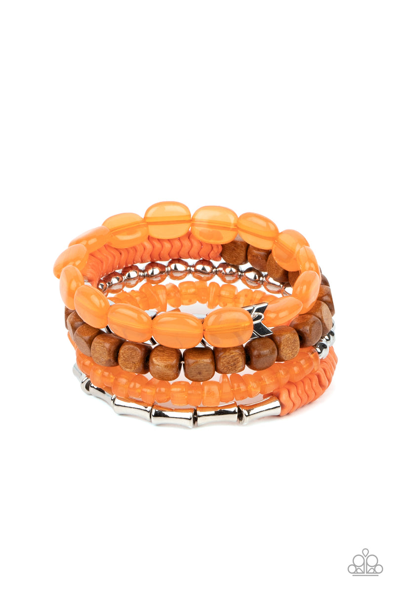 Outdoor Retreat - Orange Bracelet