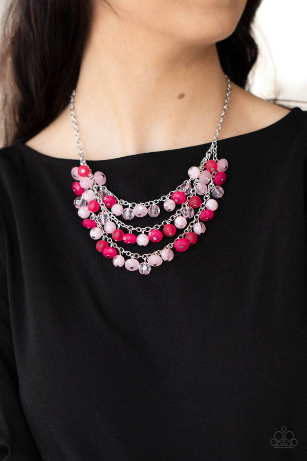 Fairytale Timelessness - Pink Necklace