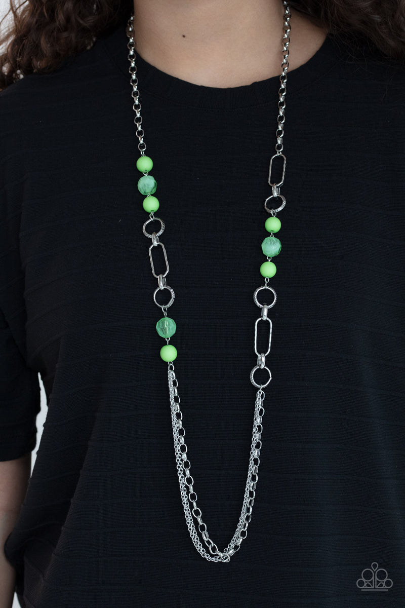 POP-ular Opinion - Green Necklace