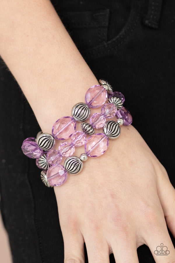 Crystal Charisma - Purple Bracelet