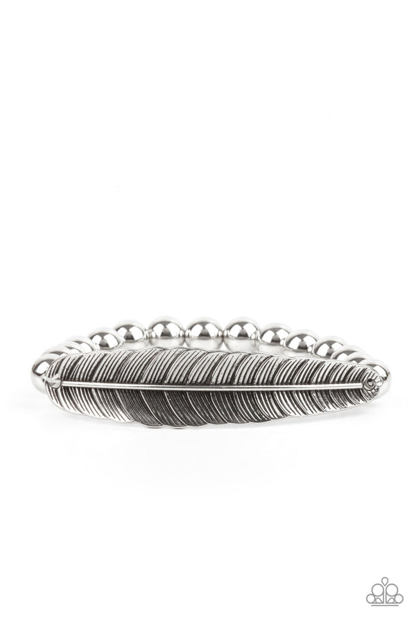 Featherlight Fashion - Silver Bracelet