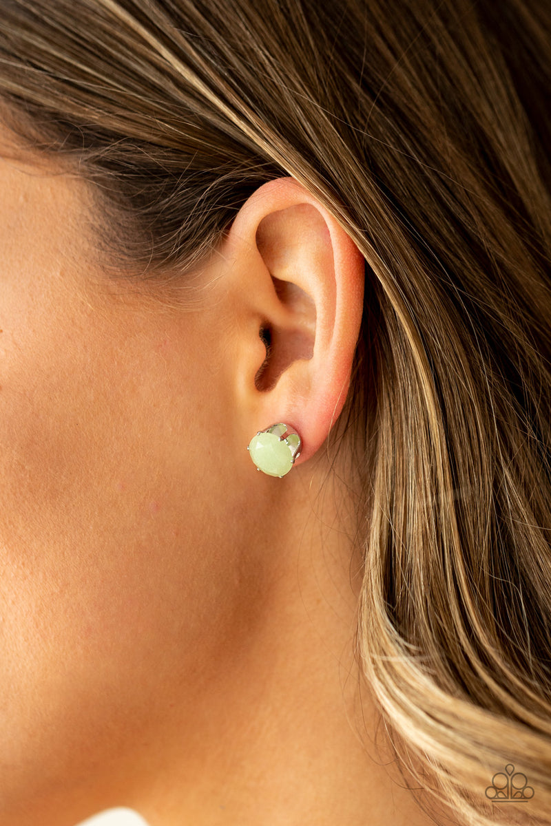 Simply Serendipity - Green Earrings