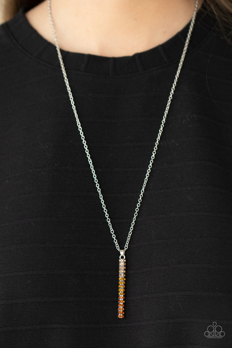 Tower Of Transcendence - Brown Necklace