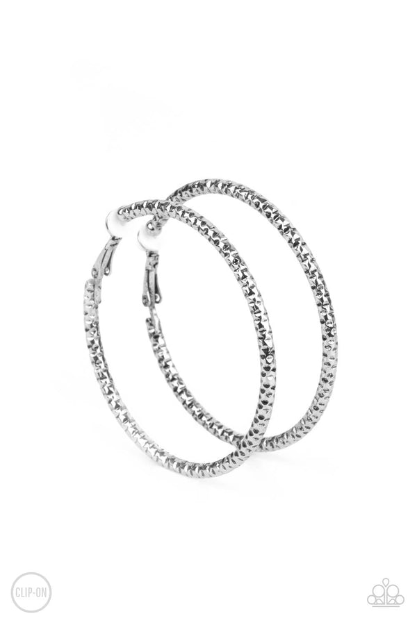 Subtly Sassy - Silver Earrings