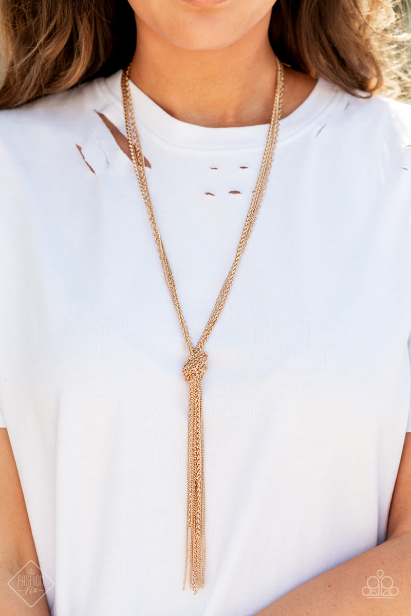 KNOT All There - Gold Necklace
