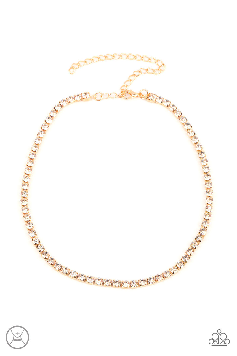 Starlight Radiance - Gold Necklace