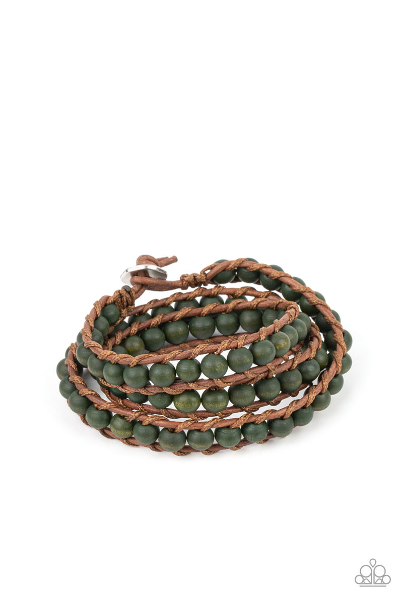 Pine Paradise - Green Bracelet