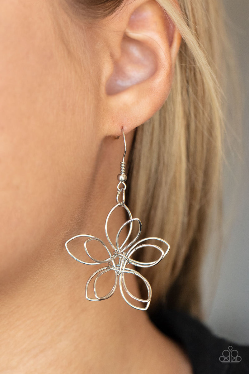 Flower Garden Fashionista - Silver Necklace