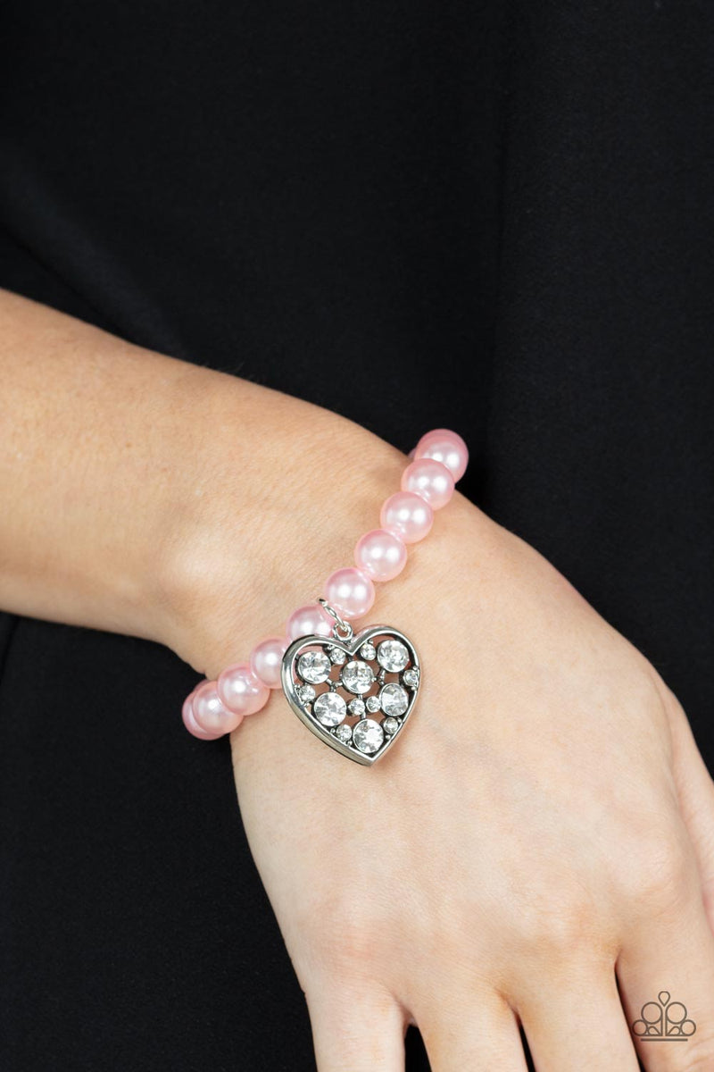 Cutely Crushing - Pink Bracelet