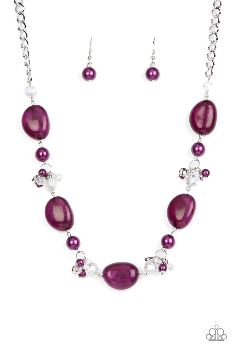 The Top TENACIOUS - Purple Necklace