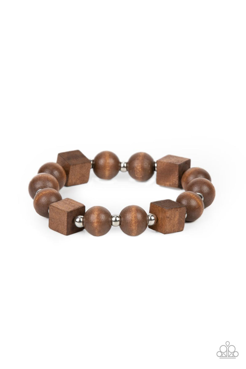 Timber Trendsetter - Brown Bracelet