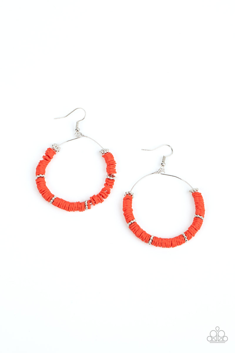 Loudly Layered - Red Earrings