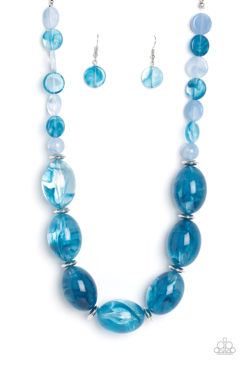 Belle of the Beach - Blue Necklace
