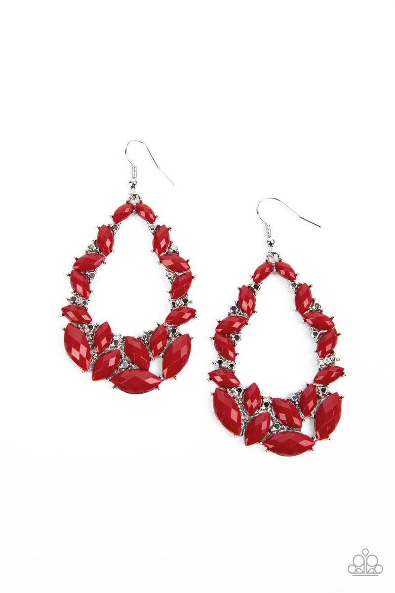 Tenacious Treasure - Red Earrings