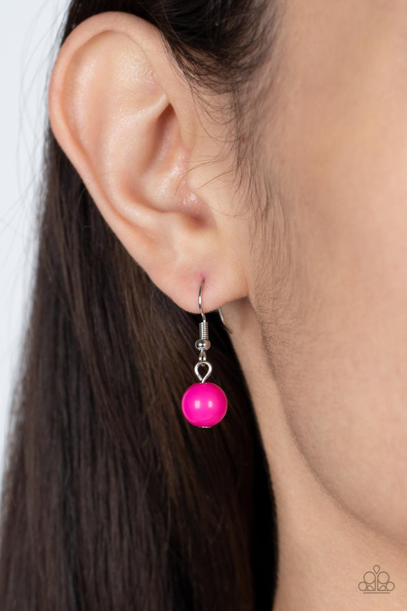Bauble Bonanza - Pink Necklace