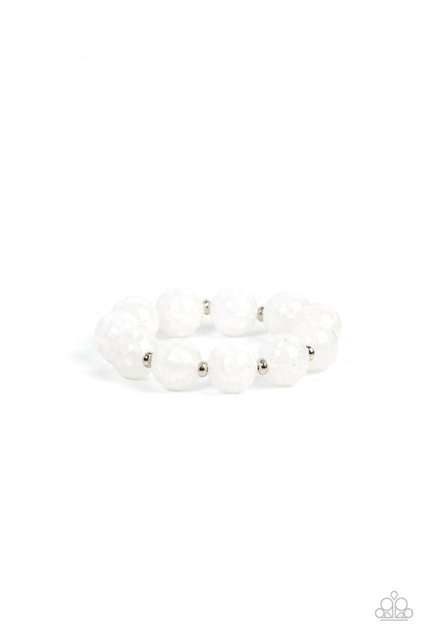 Arctic Affluence - White Bracelet