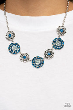Farmers Market Fashionista - Blue Necklace