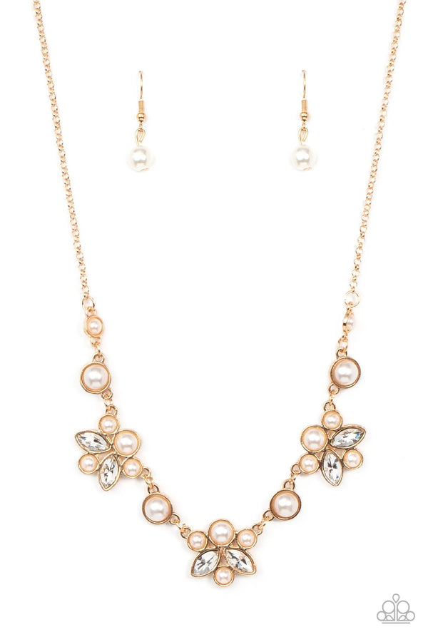 Royally Ever After - Gold Necklace