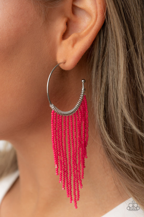 Saguaro Breeze - Pink Earrings