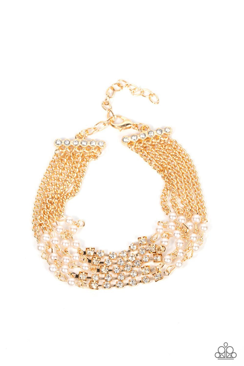 Experienced in Elegance - Gold Bracelet