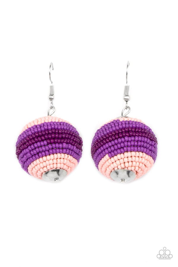 Zest Fest - Purple Earrings