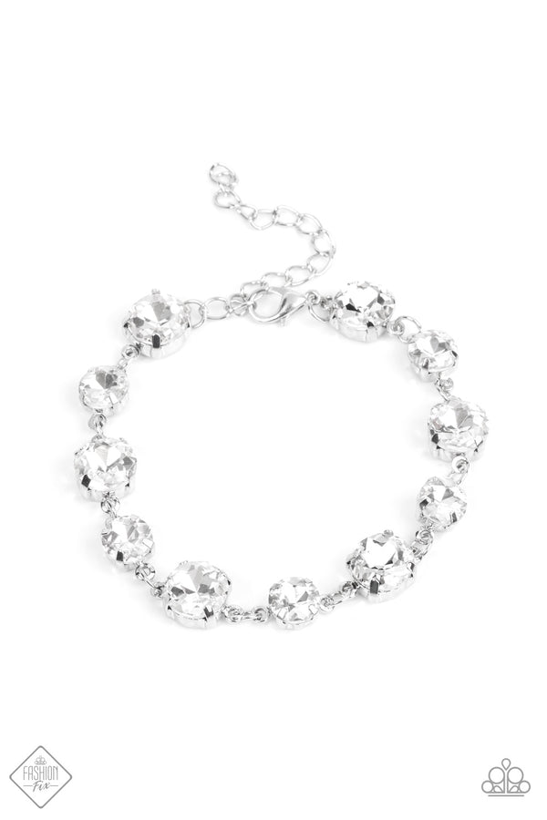 Bippity Boppity BLING - White Bracelet