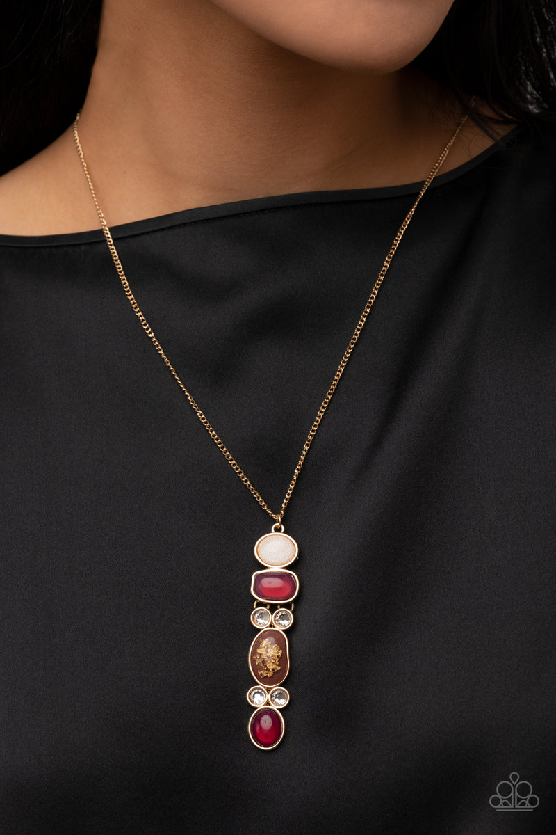 Totem Treasure - Purple Necklace