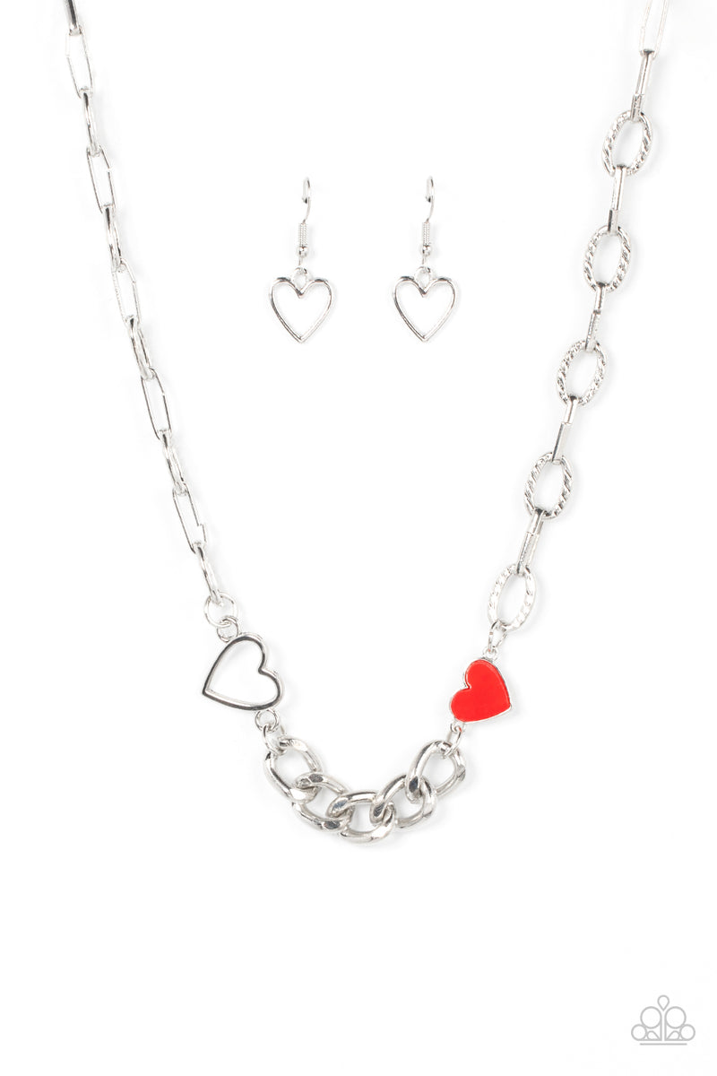 Little Charmer - Red Necklace