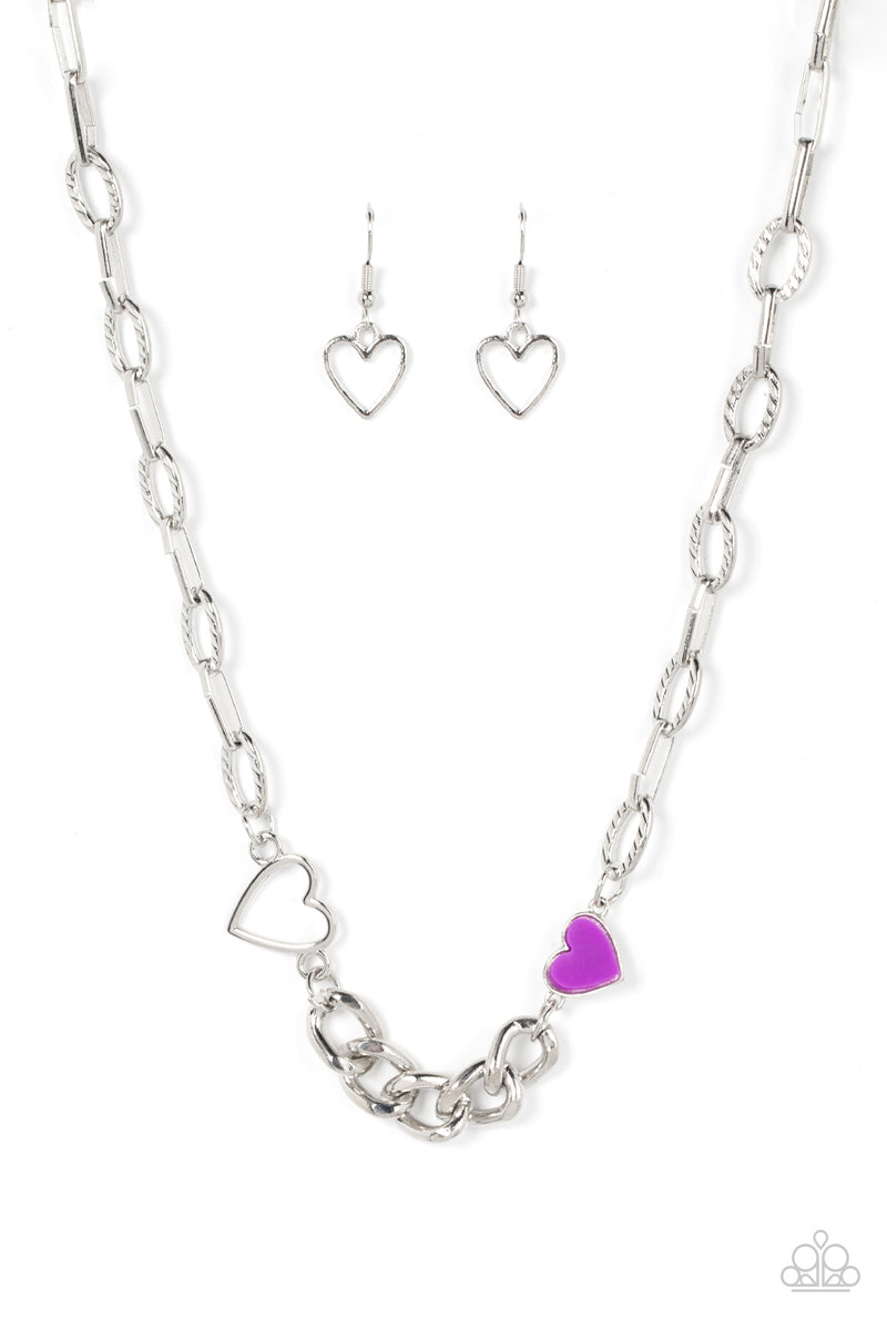 Little Charmer - Purple Necklace