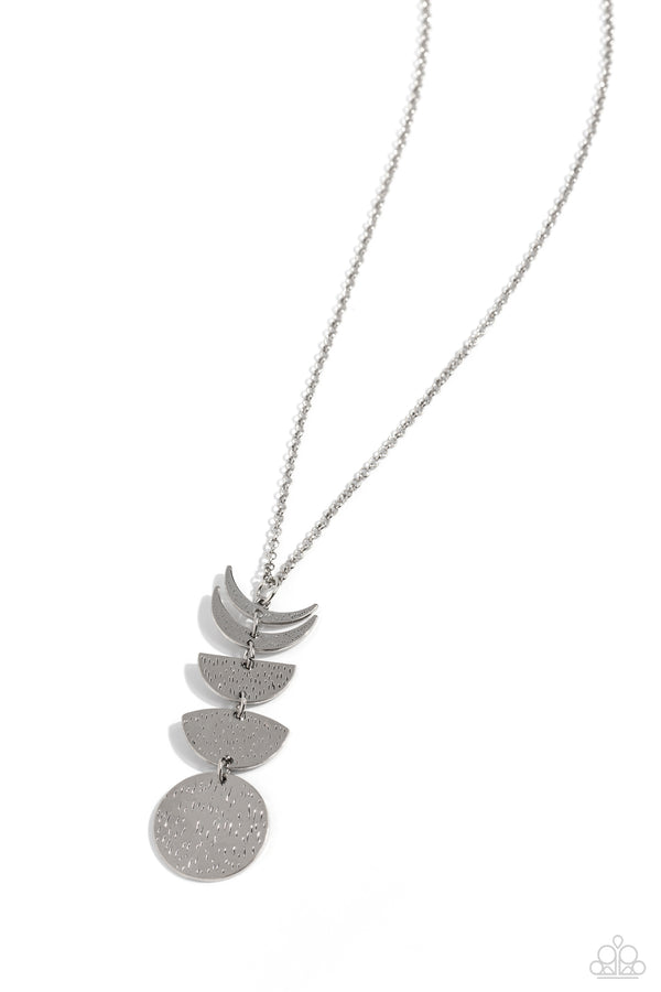 Phase Out - Silver Necklace