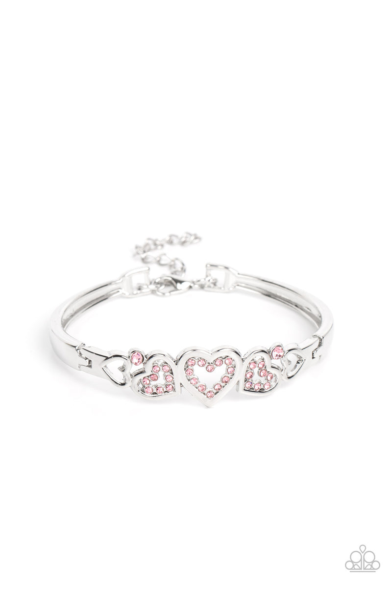 Seriously Smitten - Pink Bracelet