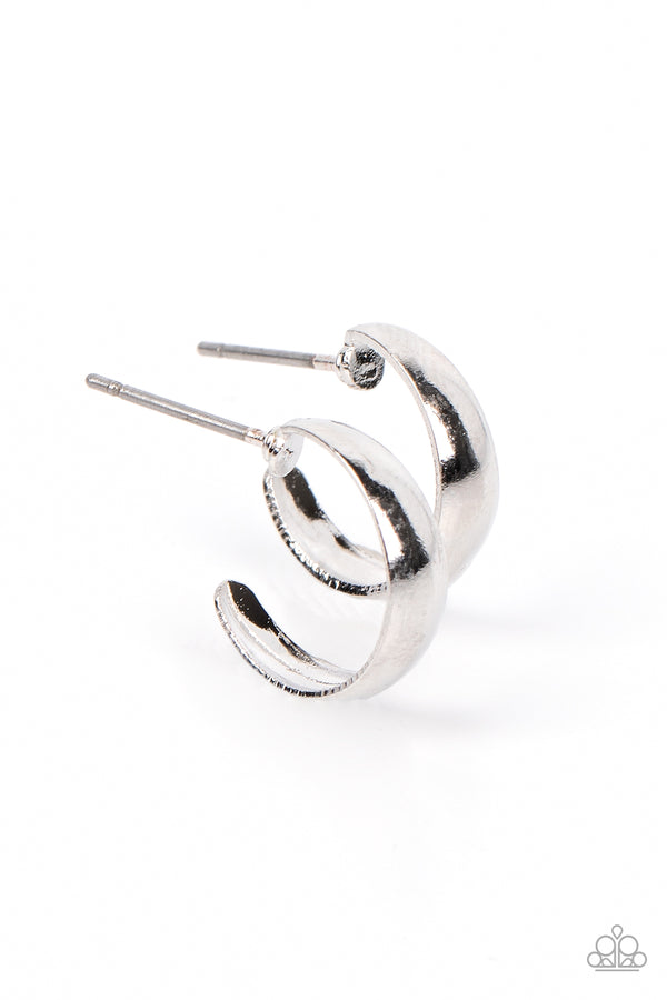 Mini Magic - Silver Earrings