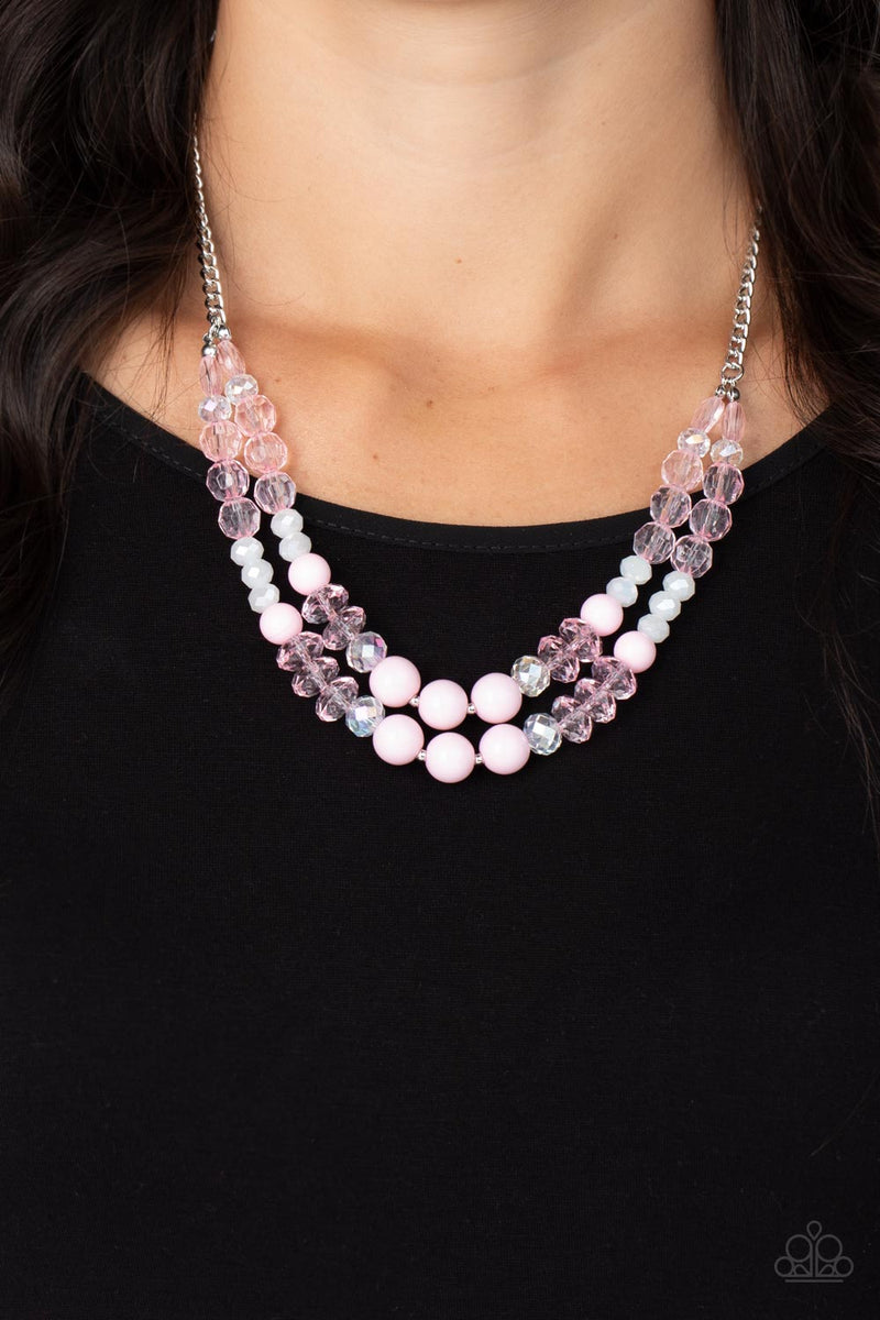 Vera-CRUZIN - Pink Necklace