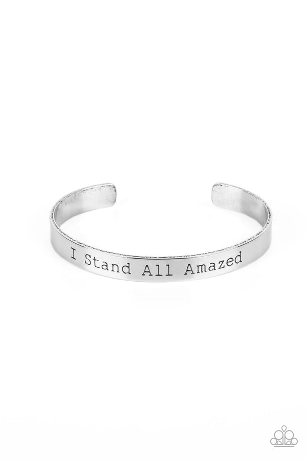 I Stand All Amazed - Silver Bracelet