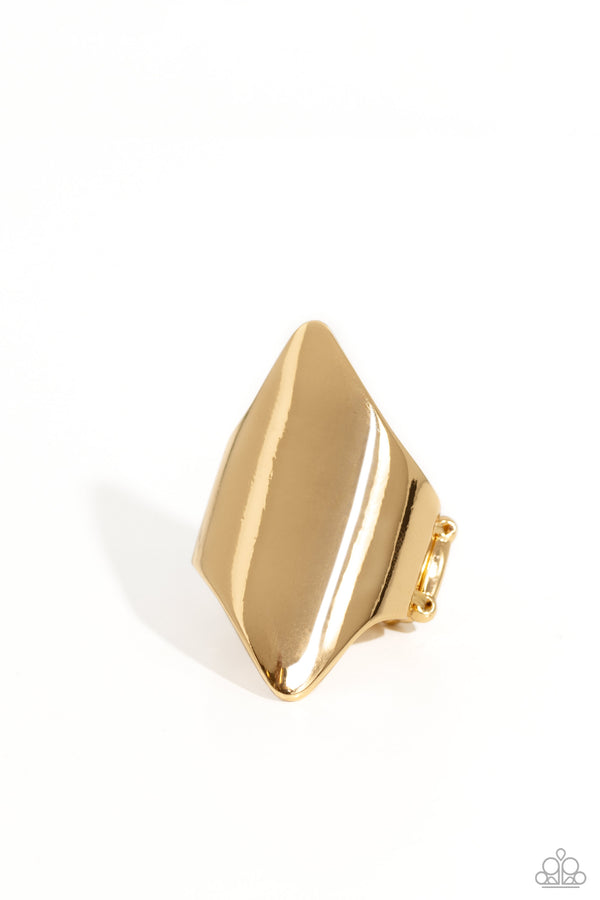 Pointed Palm Desert - Gold Ring
