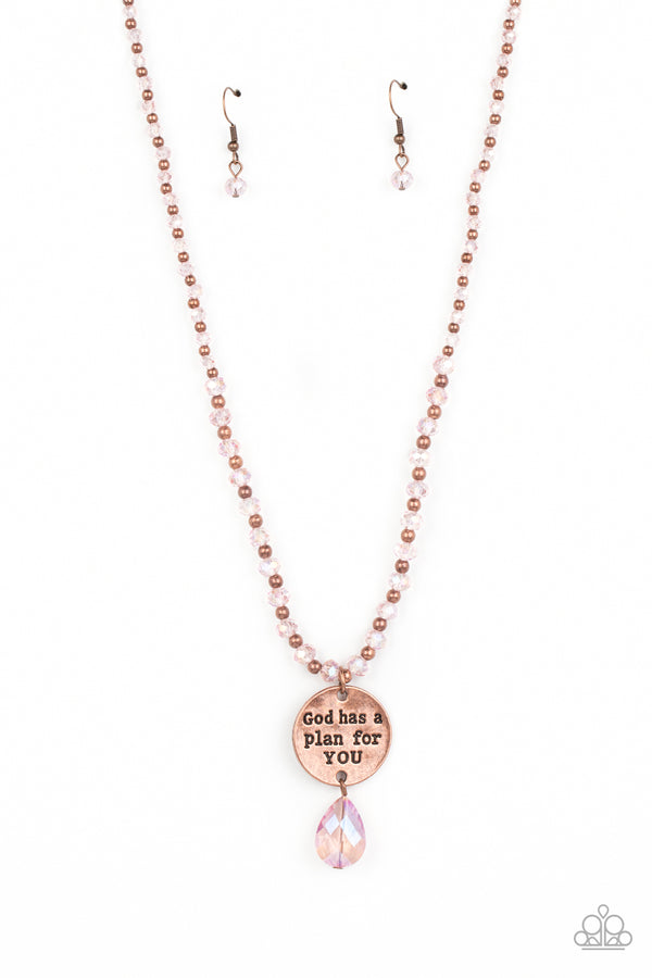 Priceless Plan - Copper Necklace
