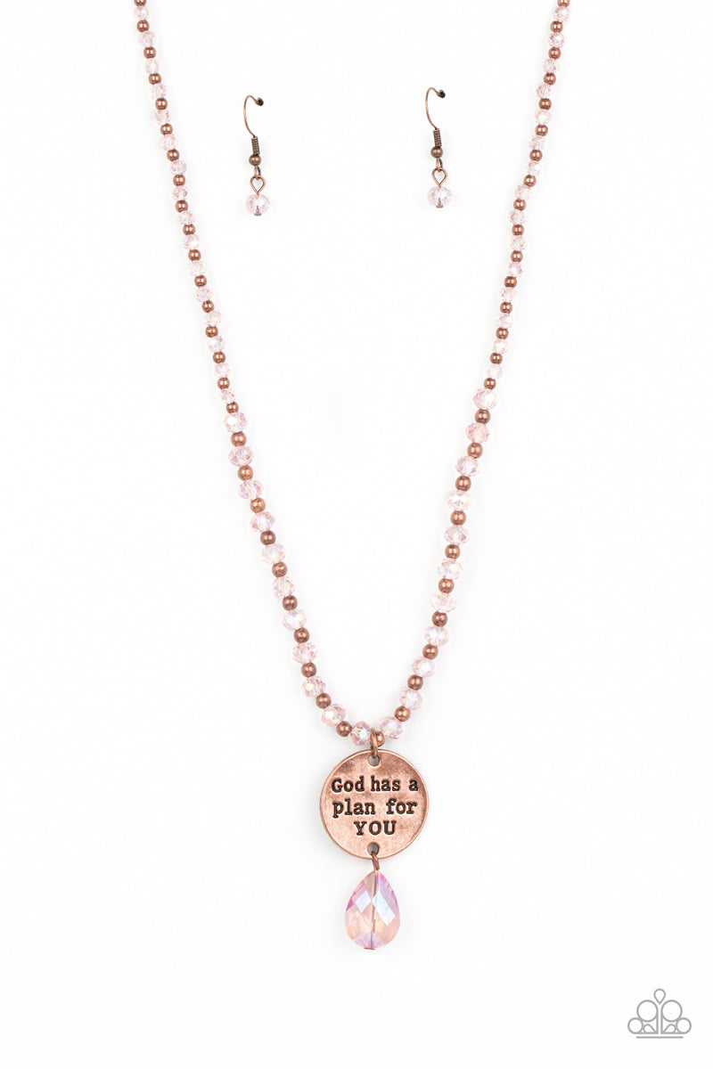 Priceless Plan - Copper Necklace
