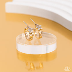 Starfish Showpiece - Gold Earrings